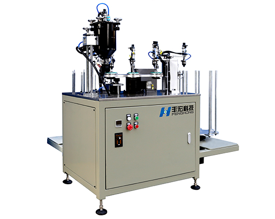 百葉輪背膠機(jī)